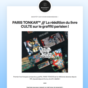 Pré-vente du livre Paris Tonkar